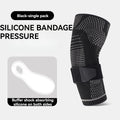 Silicone Elbow Support Brace — 3D Knit Compression (M/L/XL)
