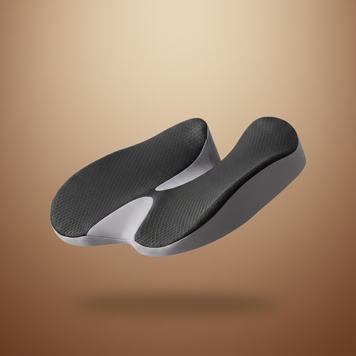 Coussin ergonomique voiture à mémoire de forme – Soulagement du coccyx